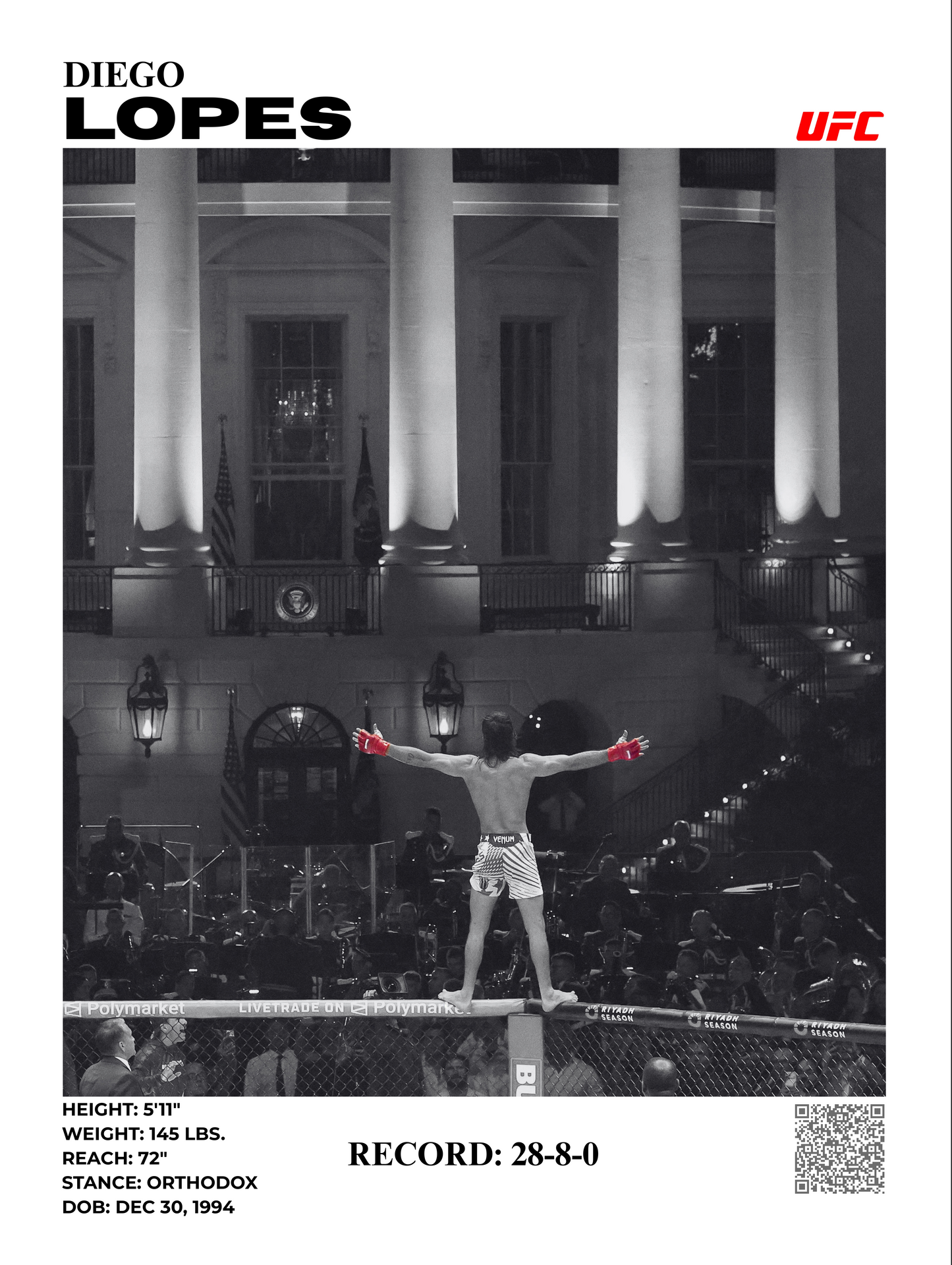 diego lopes freedom 250 30x40