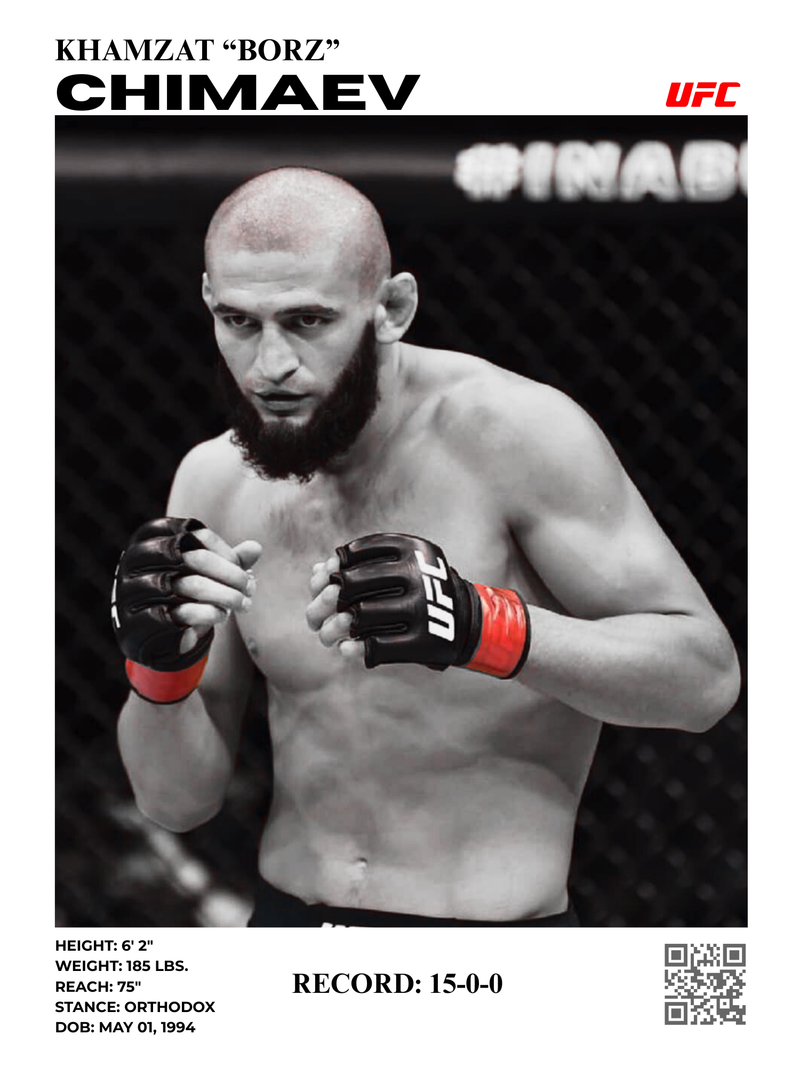 KHAMZAT "BORZ" CHIMAEV 30X40