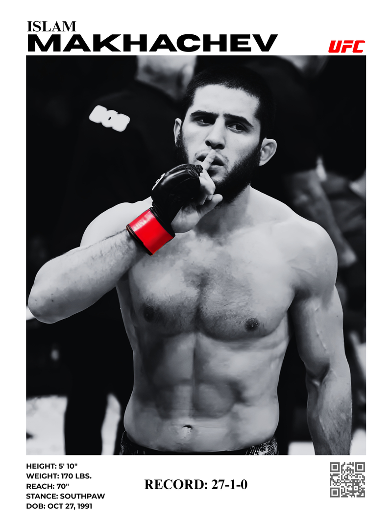 ISLAM MAKHACHEV 30X40