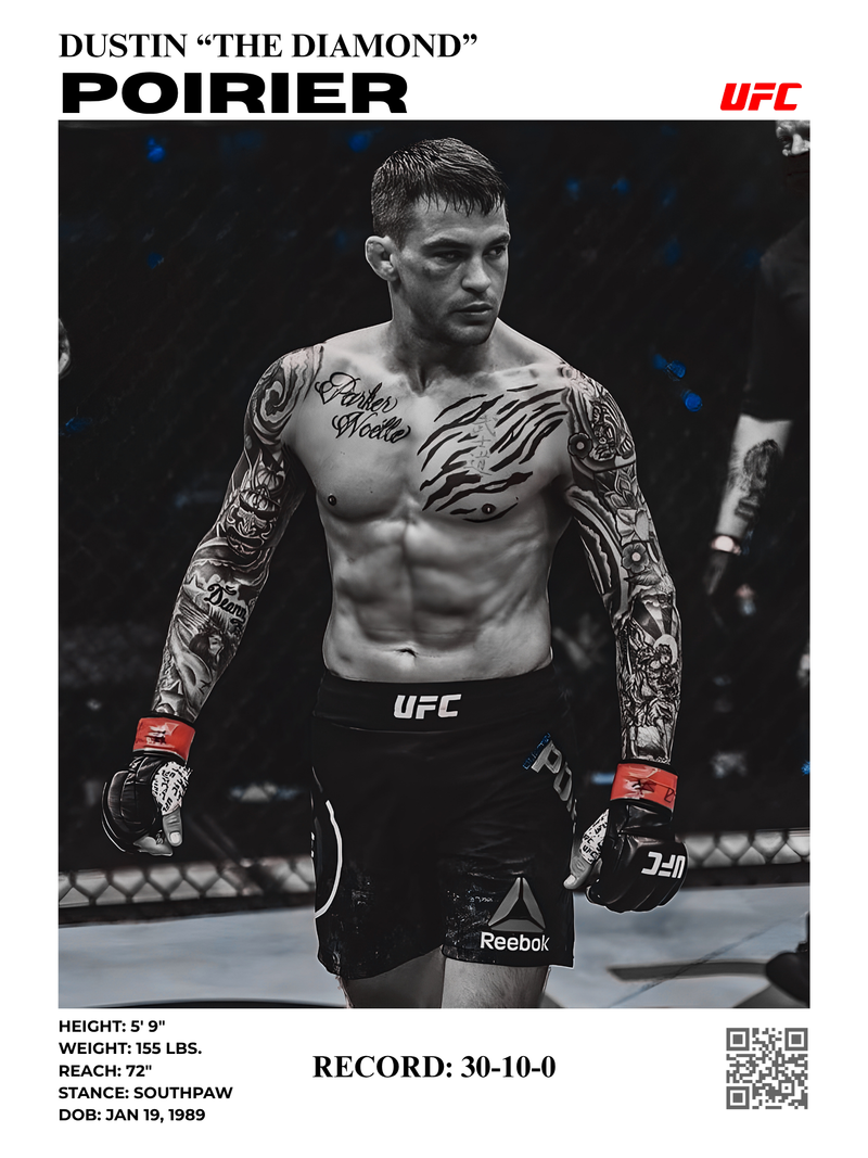 DUSTIN "THE DIAMOND" POIRIER 30x40