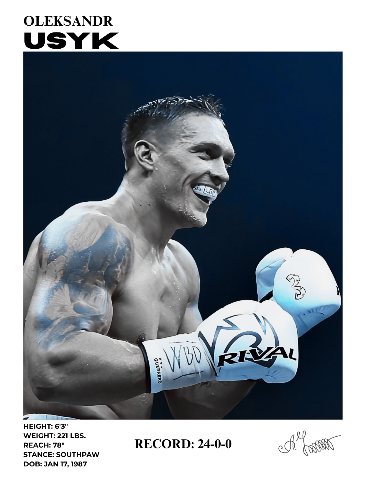 oleksandr usyk 30x40