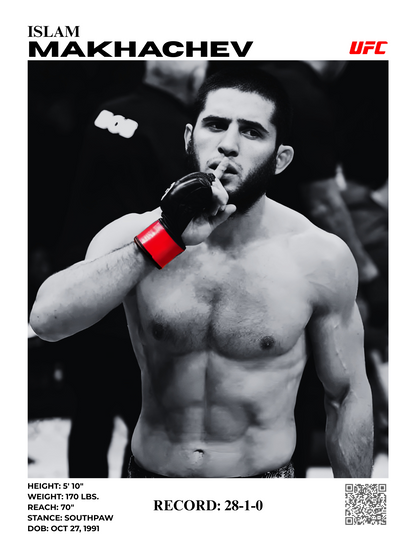 ISLAM MAKHACHEV 30X40