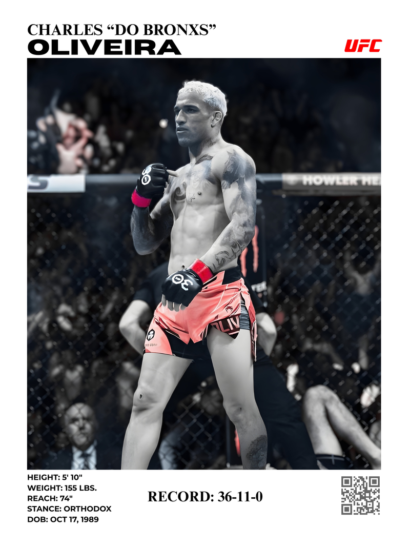 CHARLES "DO BRONXS" OLIVEIRA 30X40