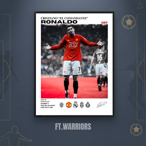 CRISTIANO RONALDO MANCHESTER UNITED 30x40