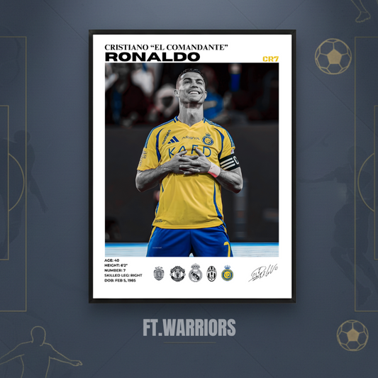 CRISTIANO RONALDO AL-NASSR 30x40
