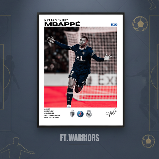 MBAPPÉ PSG 30x40