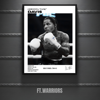GERVONTA "TANK" DAVIS 30x40