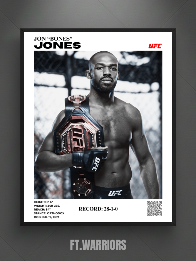 jon "bones" jones - champ 30x40