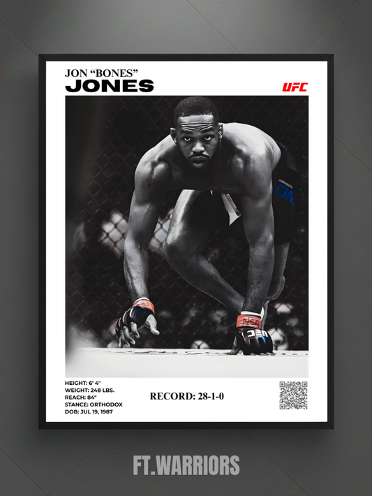 JON "BONES" JONES 30x40