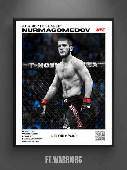 KHABIB "THE EAGLE" NURMAGOMEDOV 30x40