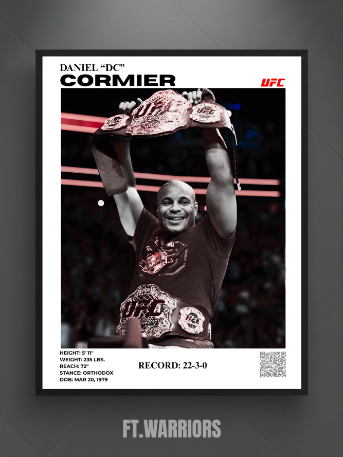 daniel cormier 2x champ 30x40