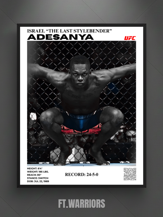 ISRAEL ADESANYA (2) 30x40