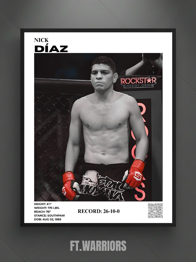 nick díaz-  30x40