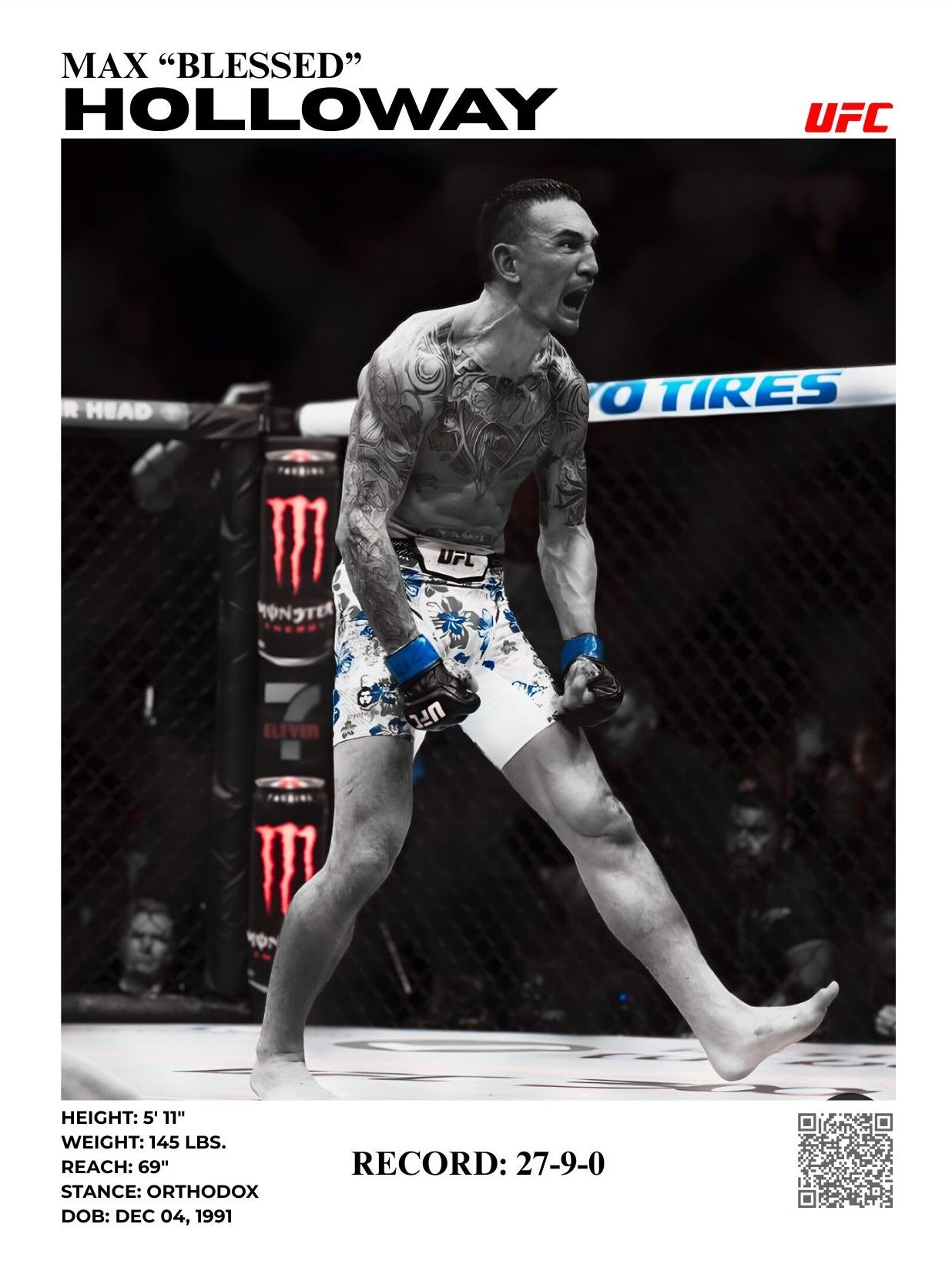 max "the blessed" holloway 30x40