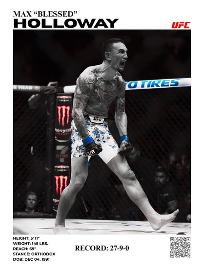 MAX "THE BLESSED" HOLLOWAY 30x40