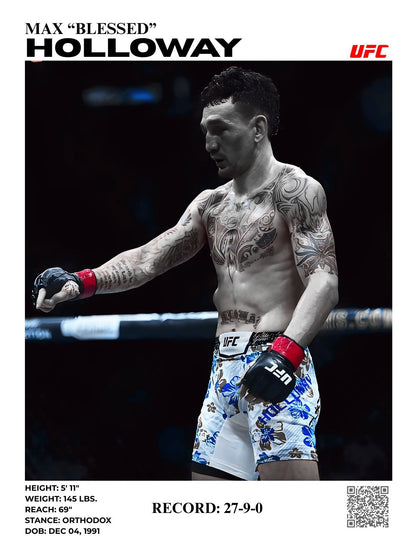 MAX HOLLOWAY (2) 30x40
