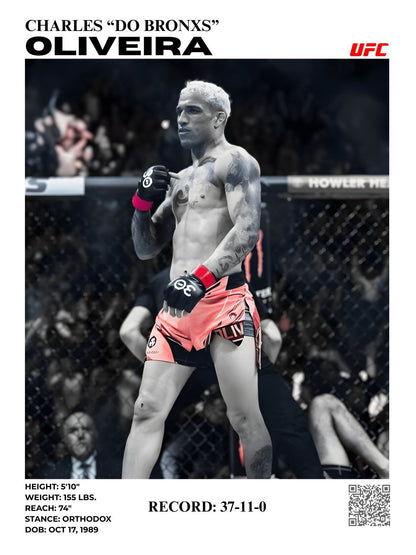 CHARLES "DO BRONXS" OLIVEIRA 30X40