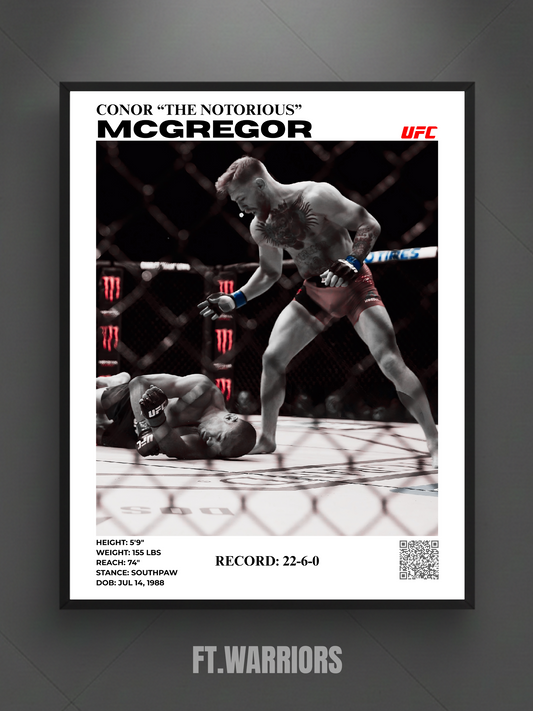 CONNOR MCGREGOR KO 30x40