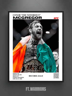 CONNOR MCGREGOR CHAMPION (4) 30x40
