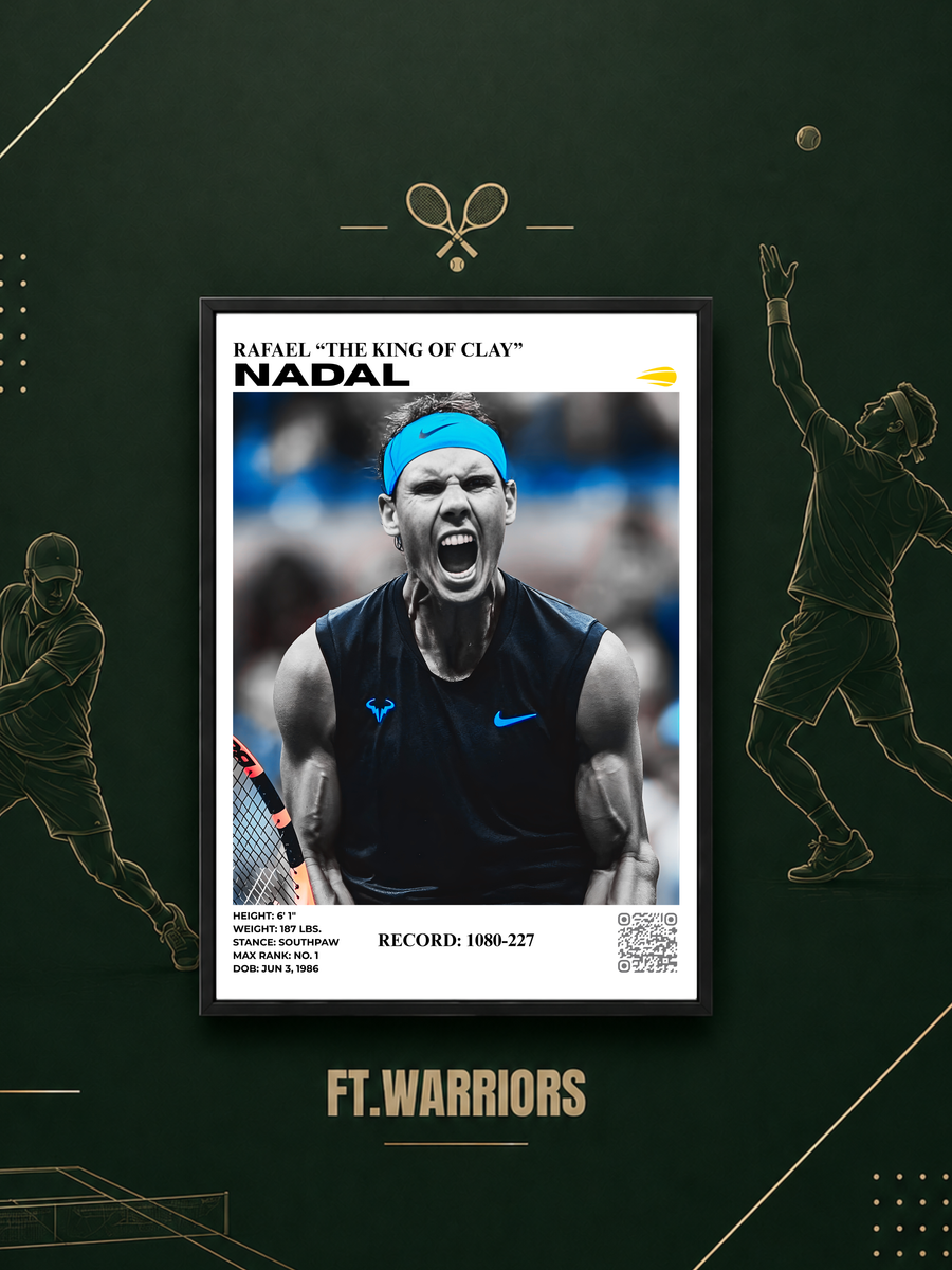 RAFAEL NADAL 30x40