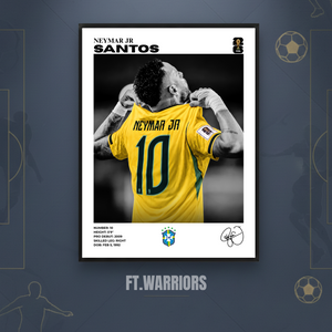 NEYMAR JR. BRASIL 🇧🇷 / WORLD CUP 2026 EDITION 30x40